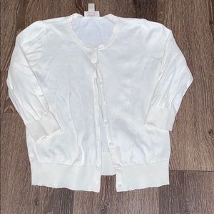 Loft cream cardigan